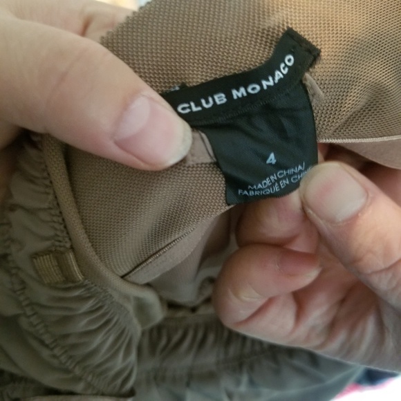 Club Monaco Silk Dress - Picture 3 of 4